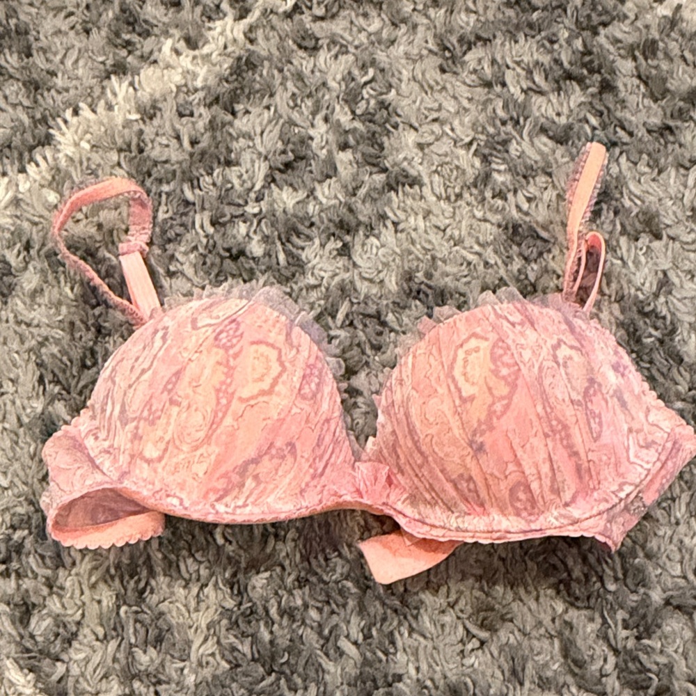Victoria's Secret Blush Lace Bra